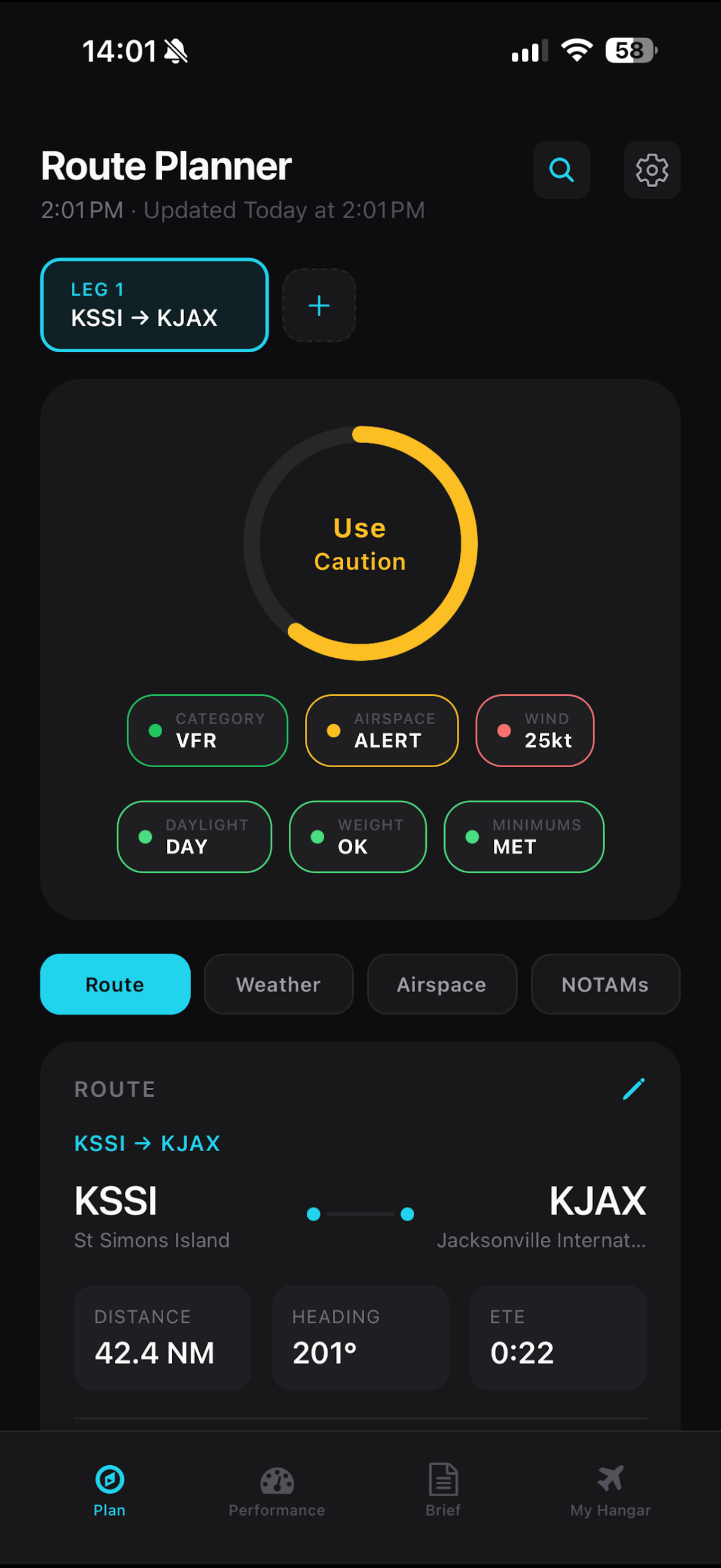 Be Brief Pilot Briefing App
